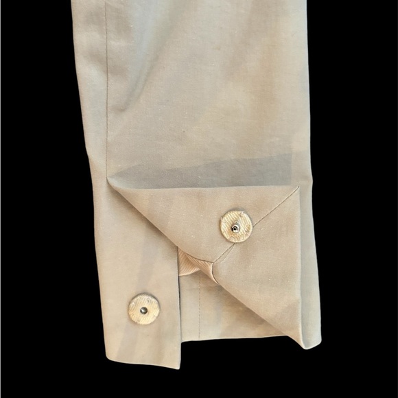 ❤️PRADA Cotton Blazer Tan/Beige Size: EU 40 - Picture 6 of 7